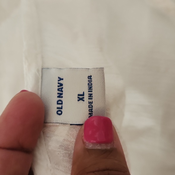 Old Navy XL White Swimsuit Cover Up - Picture 2 of 4